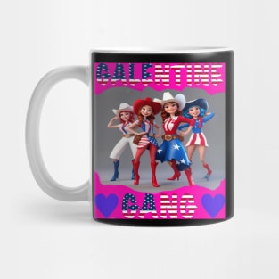 Galentine gang rodeo girls Mug